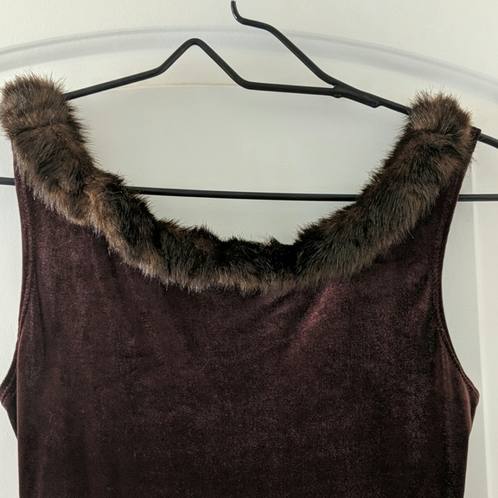 Soft Chocolate cocktail dress